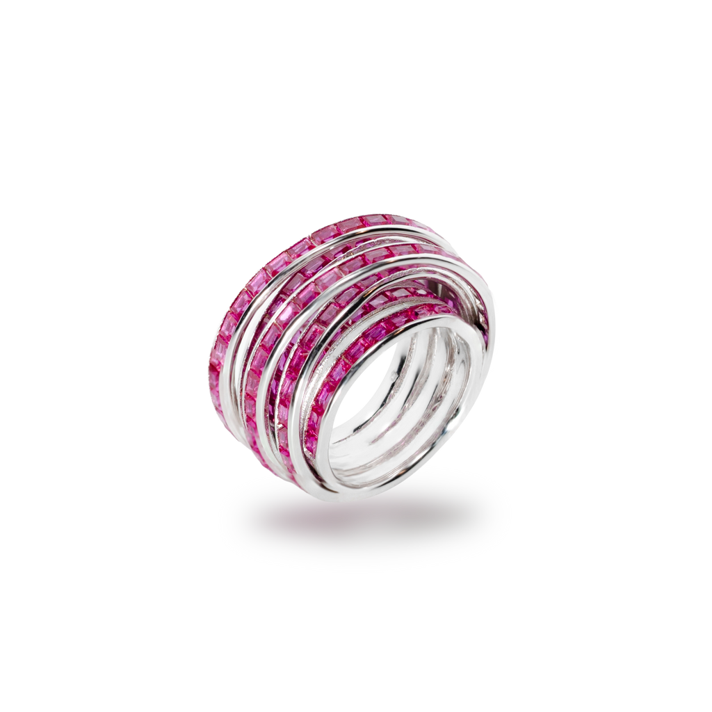 Inel Harmony Pink hot pink