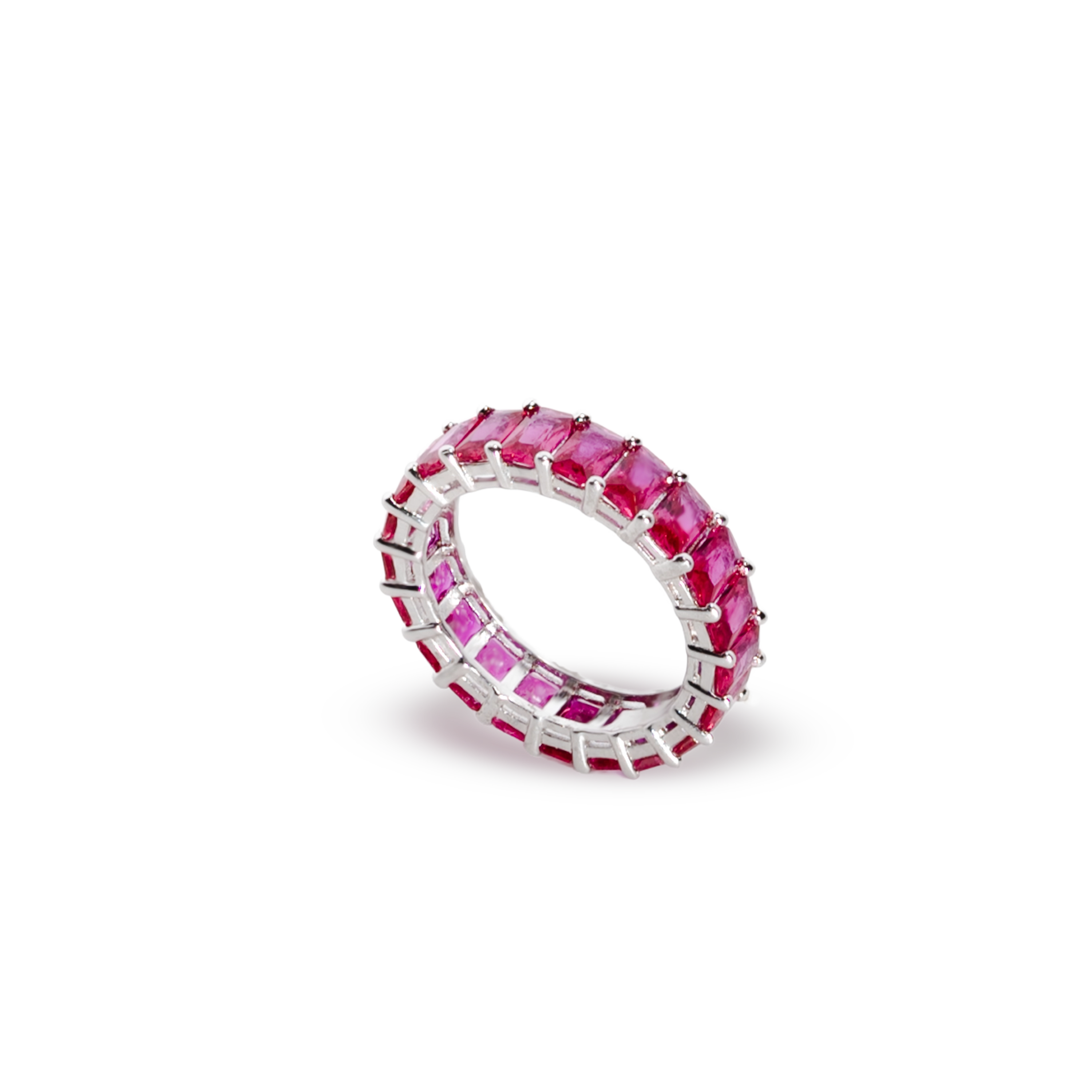 Inel Tennis hot pink