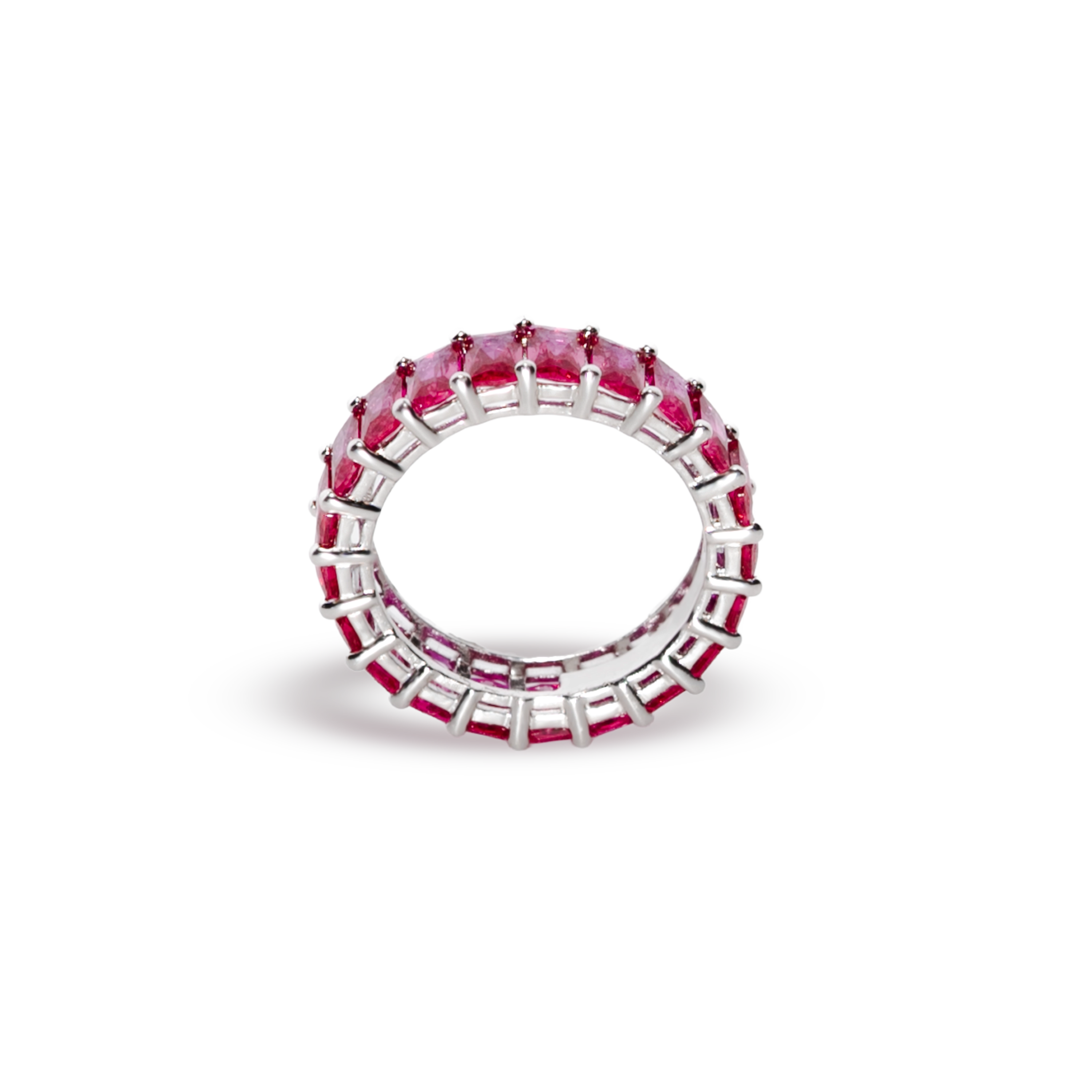 Inel Tennis hot pink