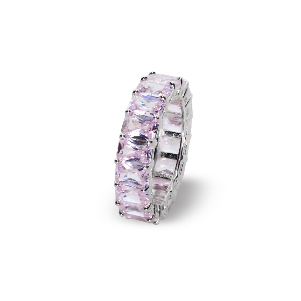 Inel Tennis blush pink