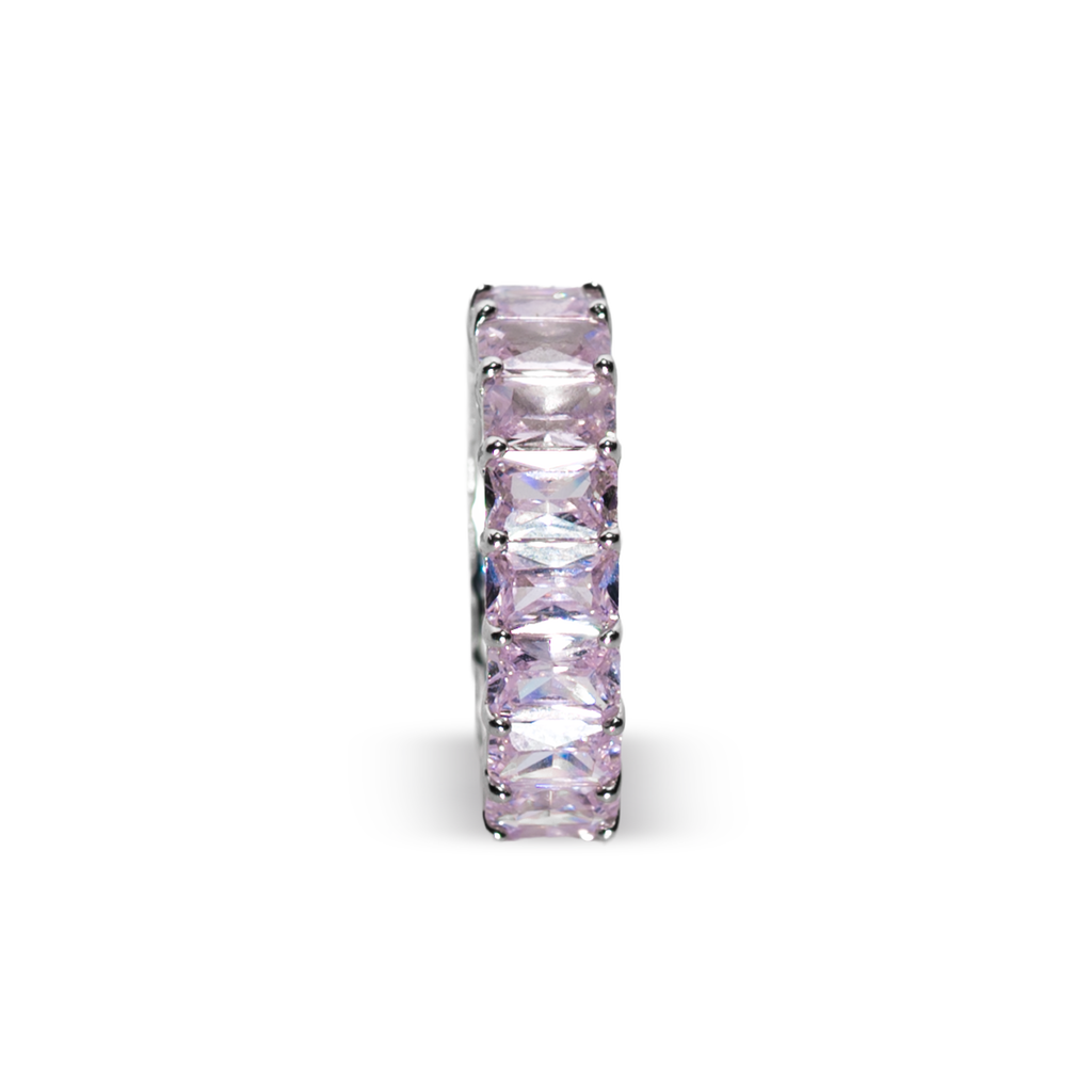 Inel Tennis blush pink