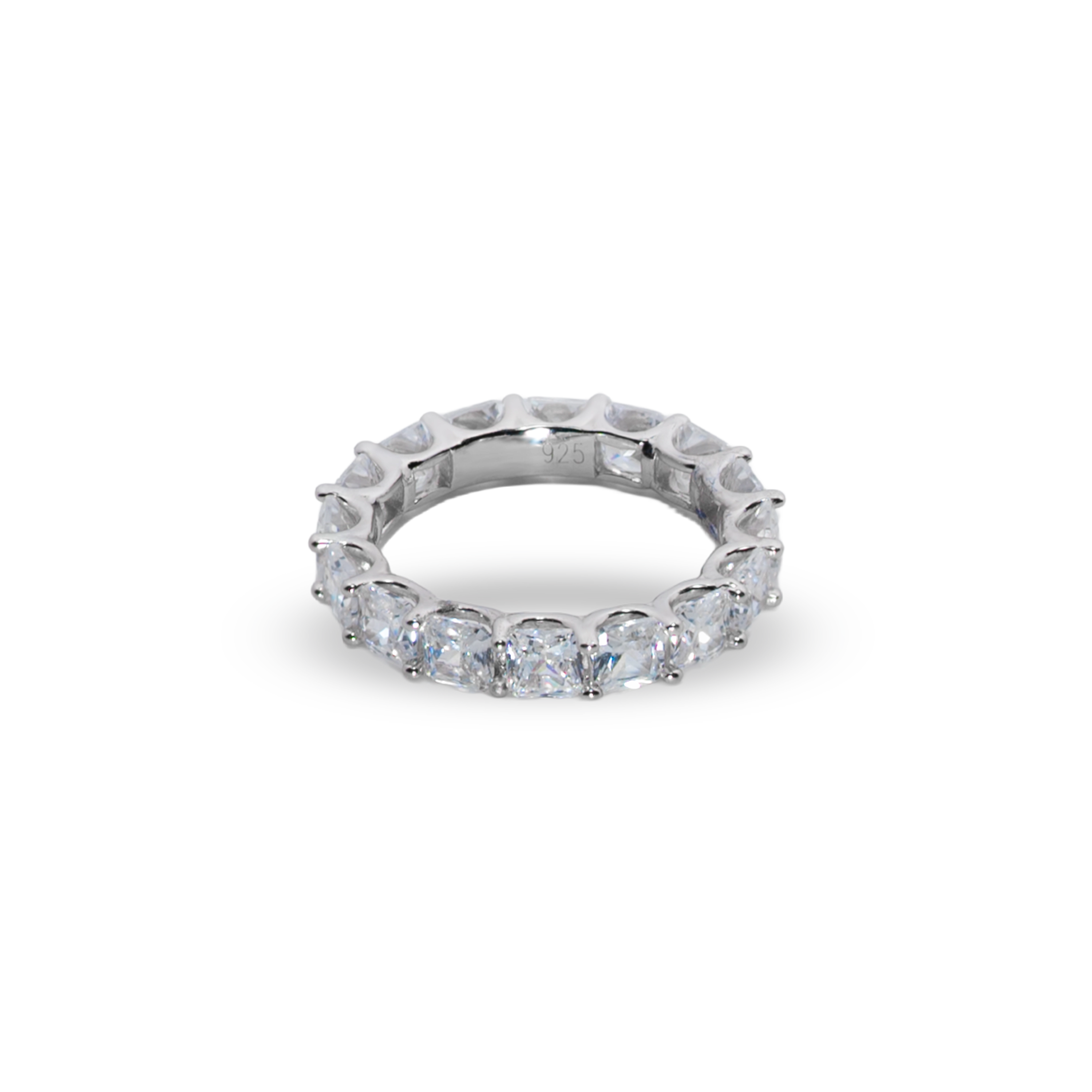 Inel Tennis crystal white