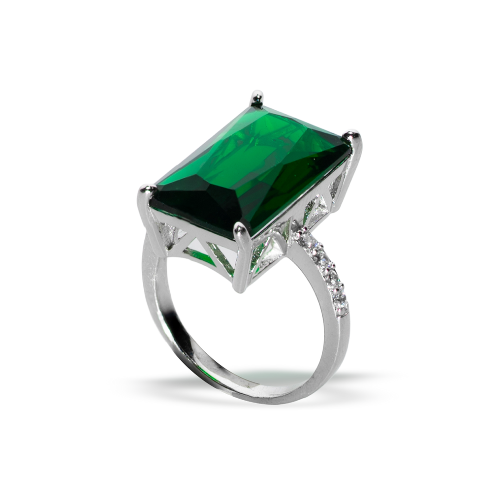 Inel Mystic M Emerald Green