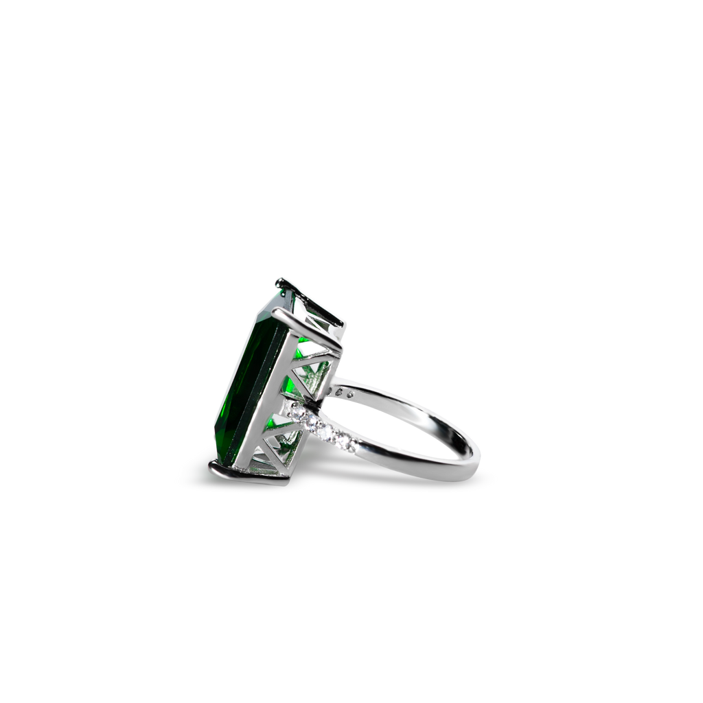 Inel Mystic M Emerald Green