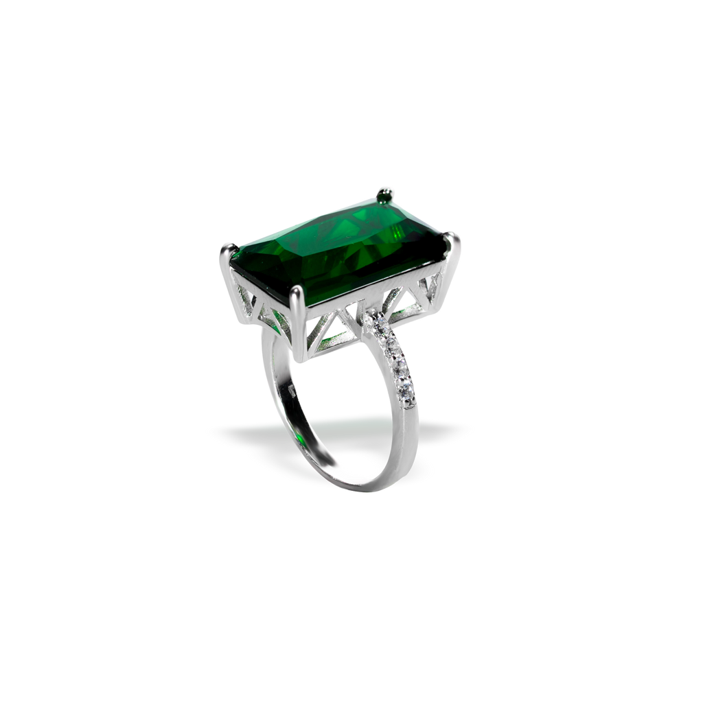 Inel Mystic M Emerald Green