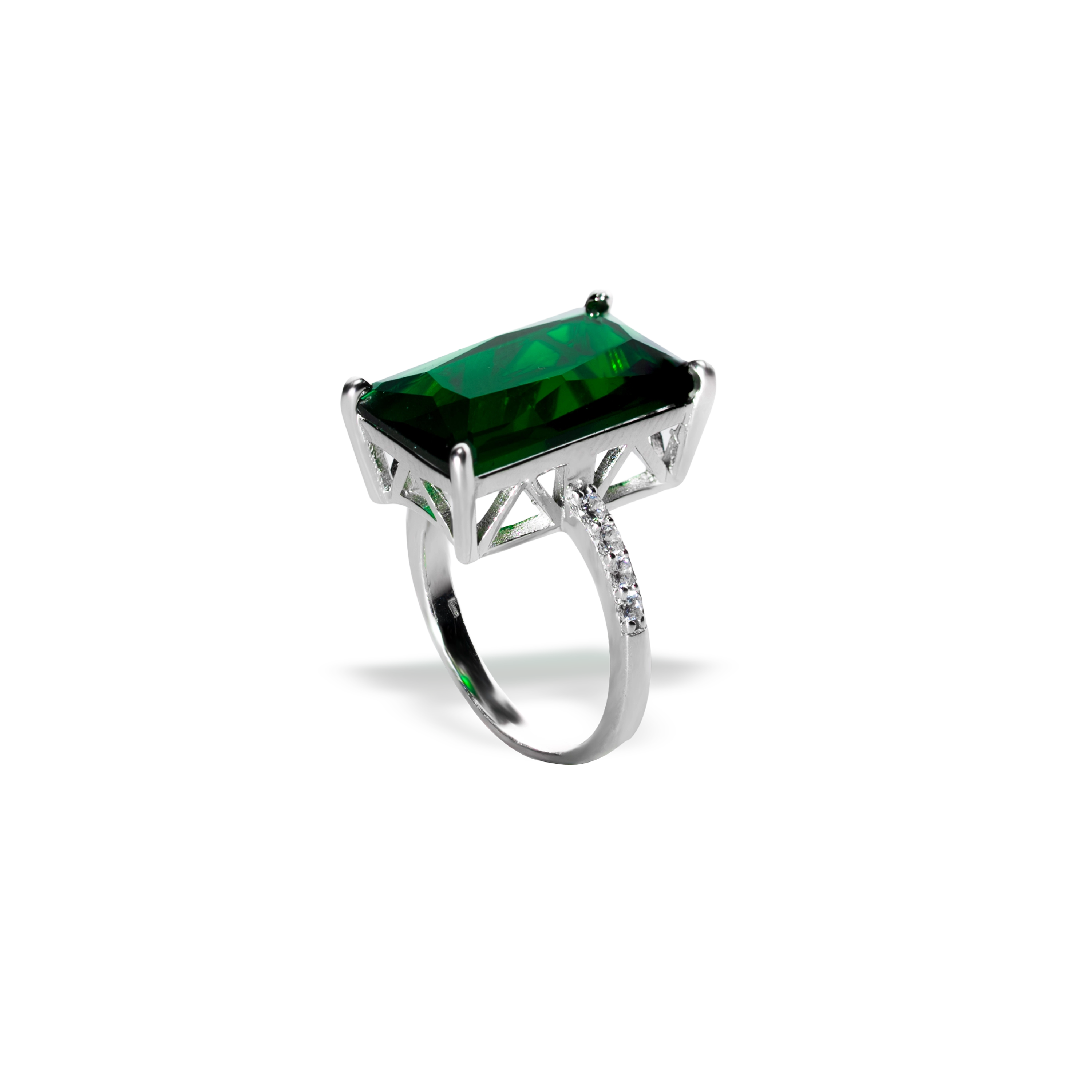 Inel Mystic M Emerald Green