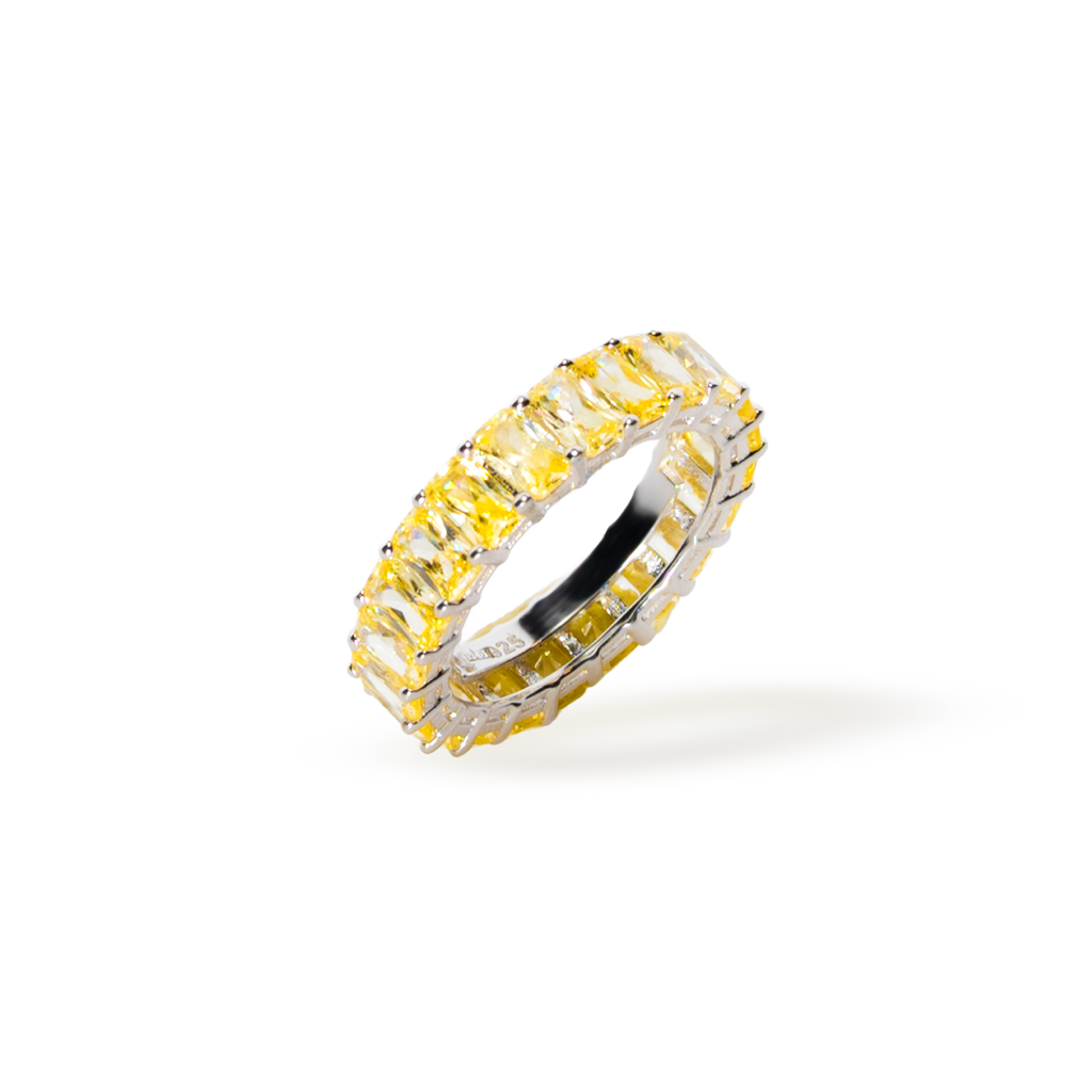 Inel Tennis warm yellow