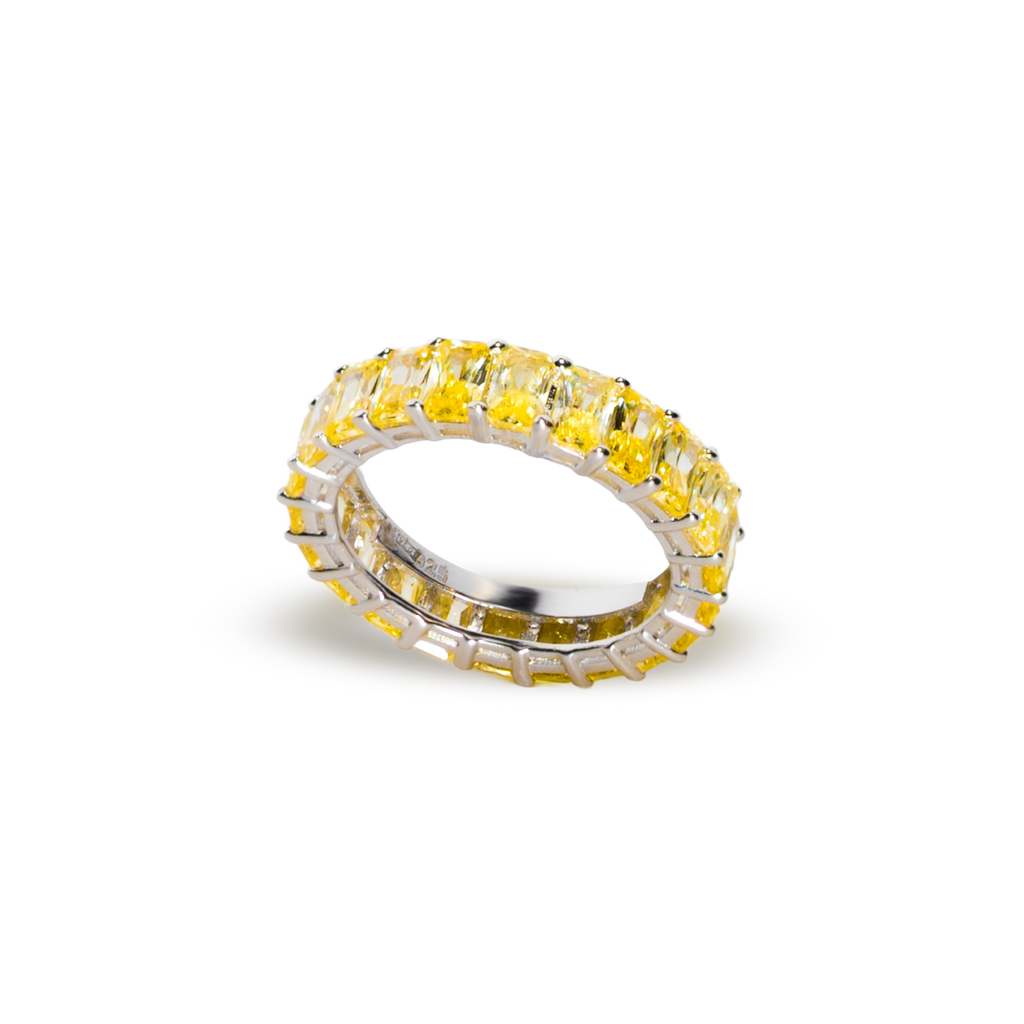 Inel Tennis warm yellow