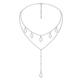 Colier Lucky Hamsa