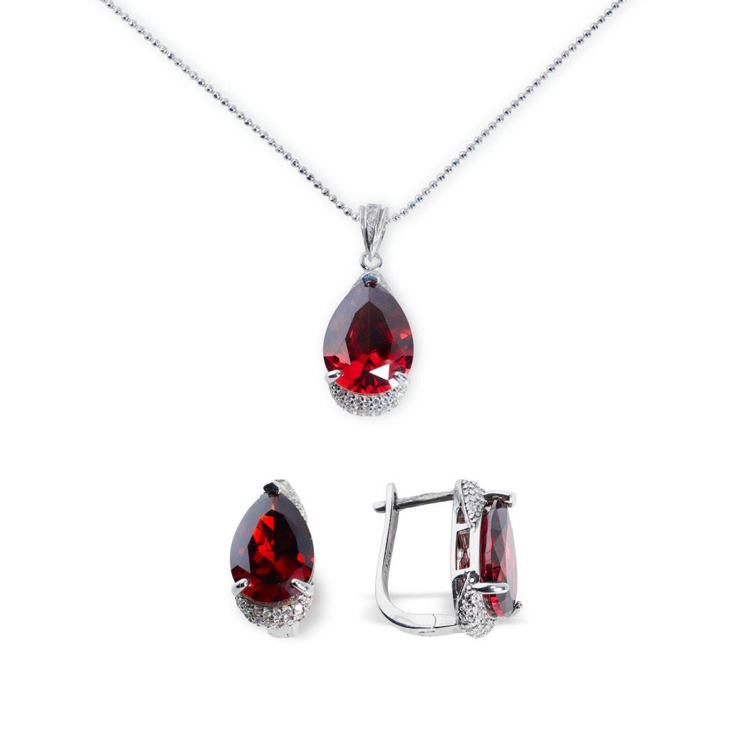 Set Mystic Lush Rosu