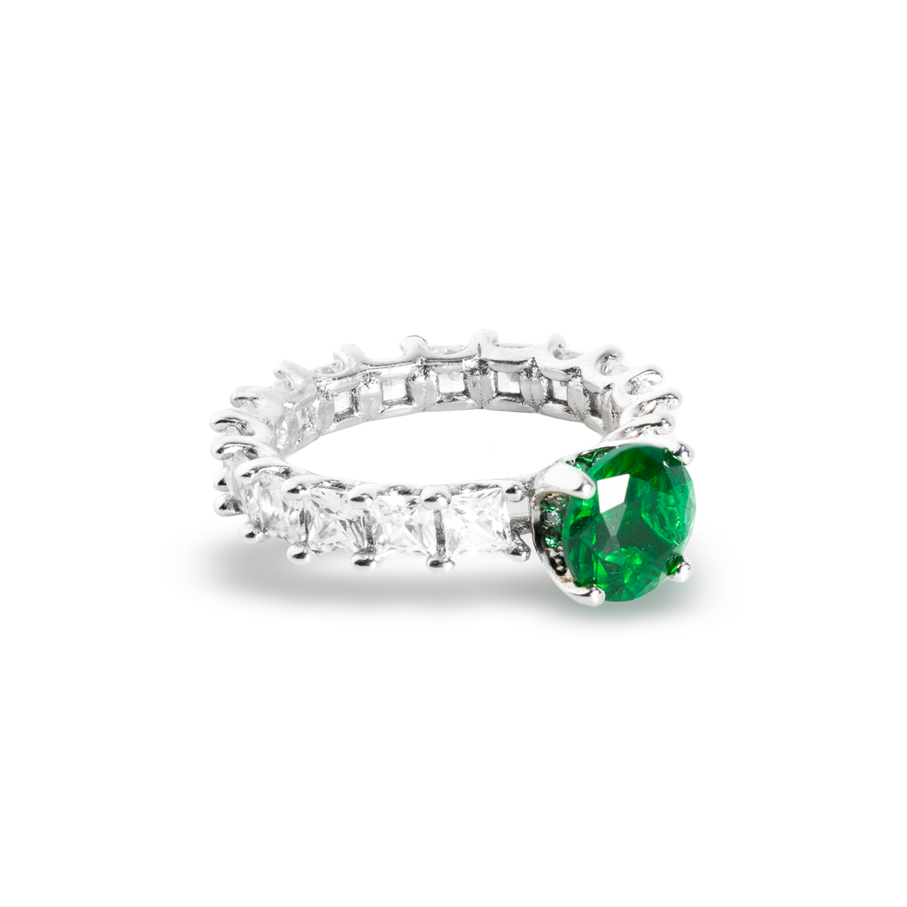 Inel Mystic Crystal Green