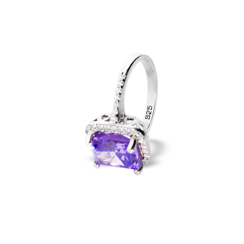 Inel Mystic Violet Glow