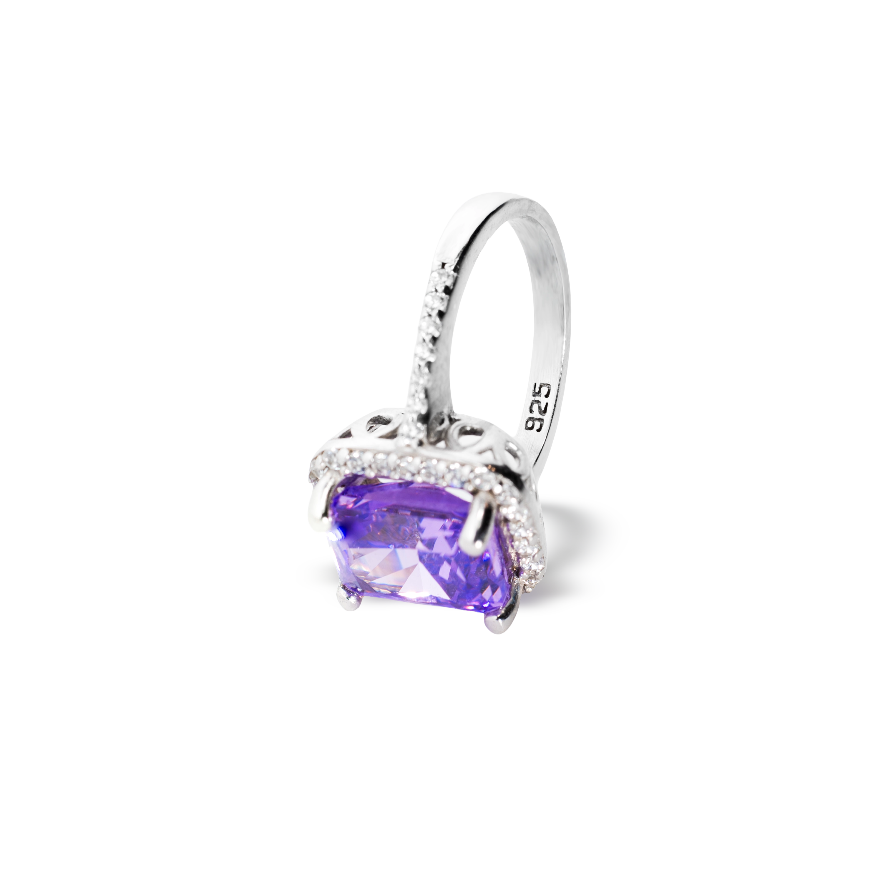 Inel Mystic Violet Glow