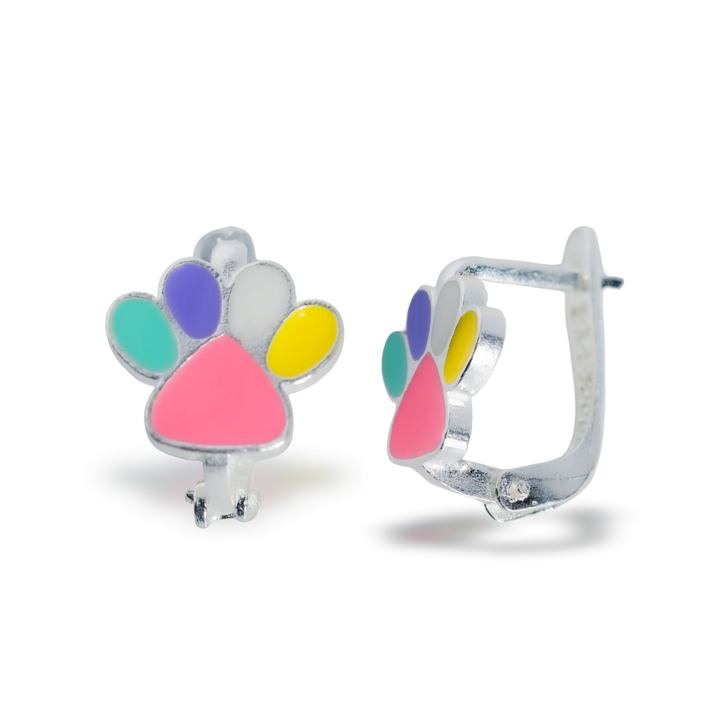 Cercei Kids Paw Color Tortita