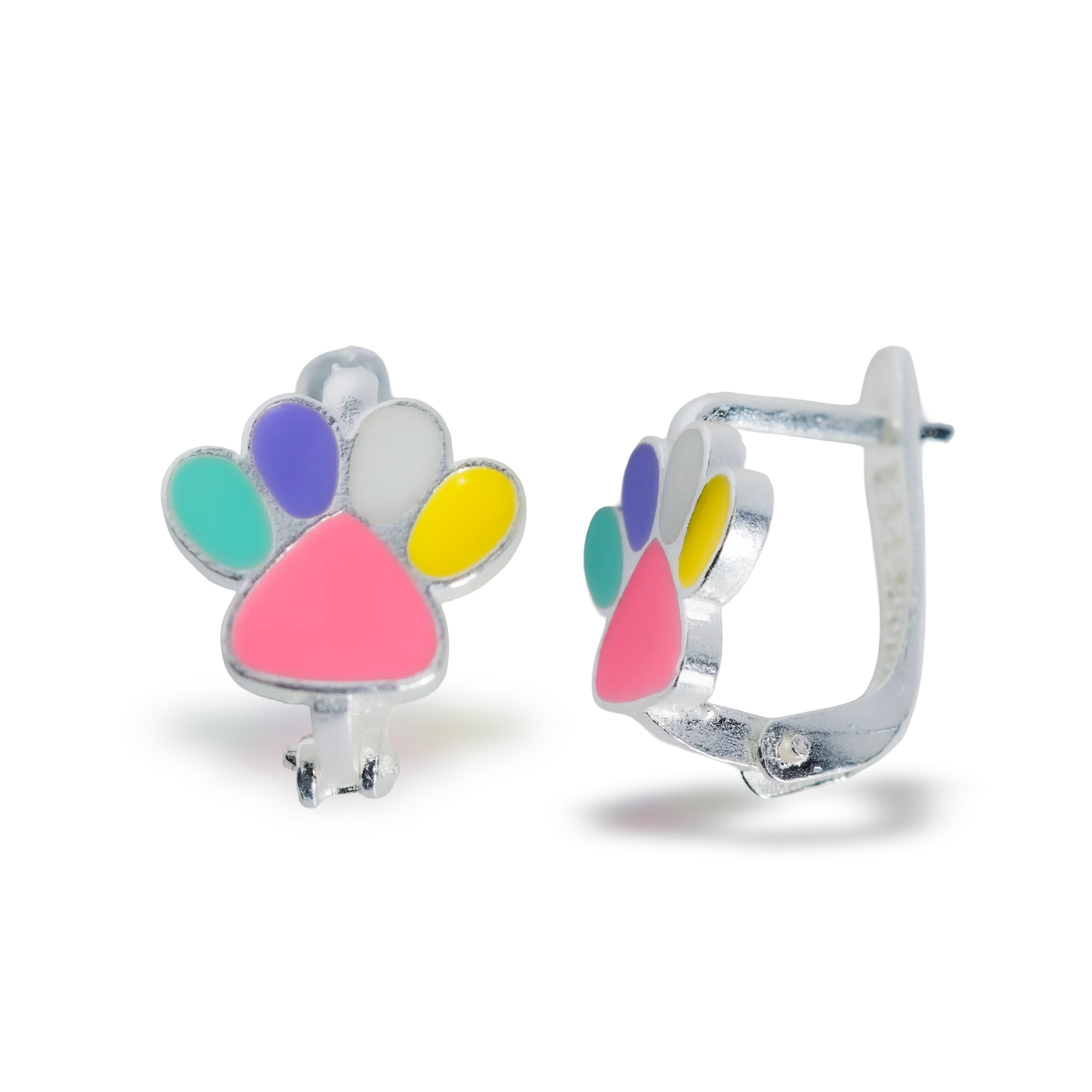 Cercei Kids Paw Color Tortita