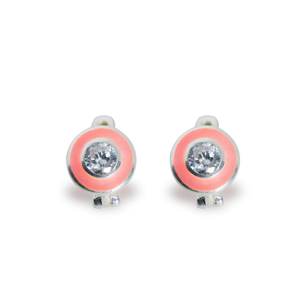 Cercei Kids Crystal Roz Tortita