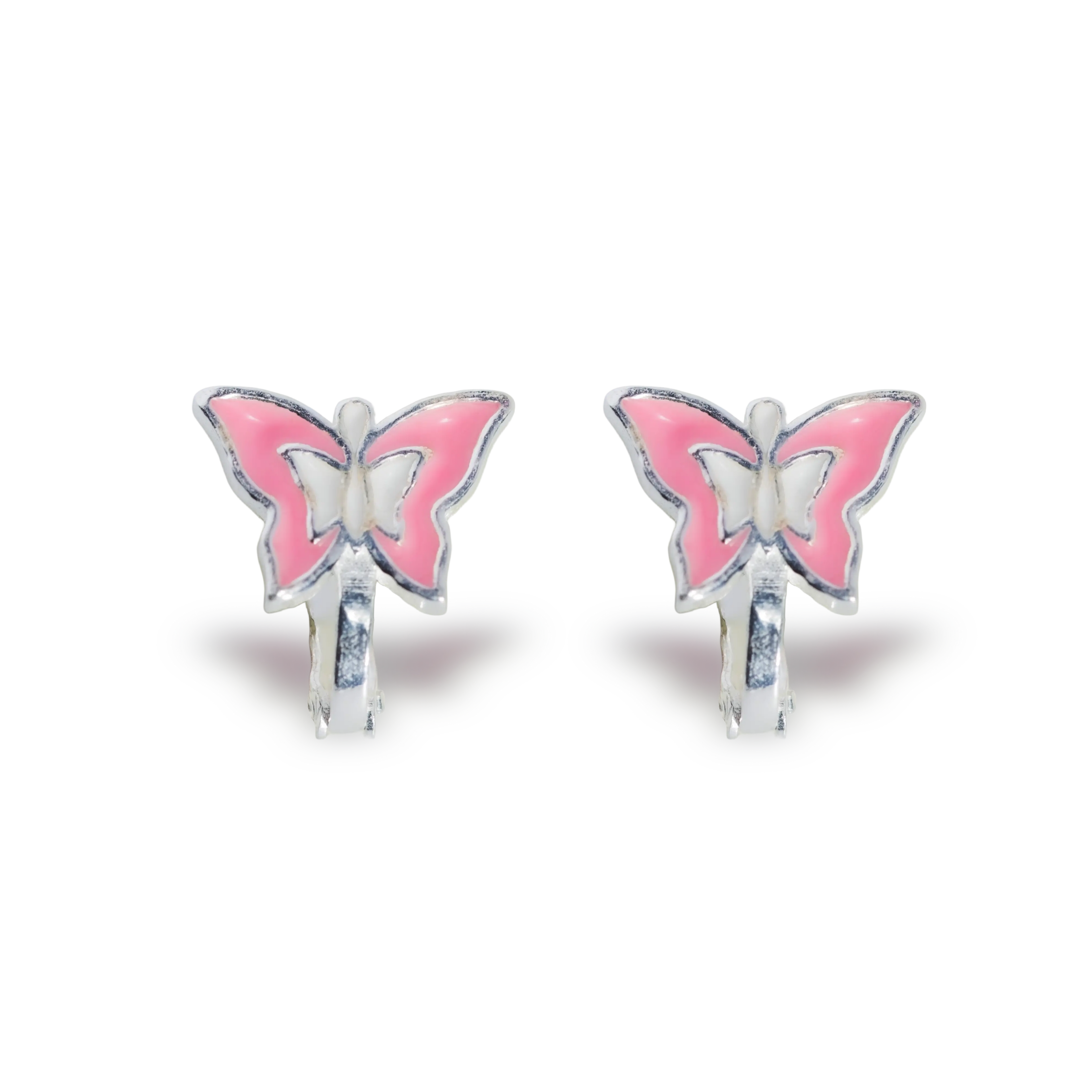 Cercei Kids Fluturas Roz Tortita