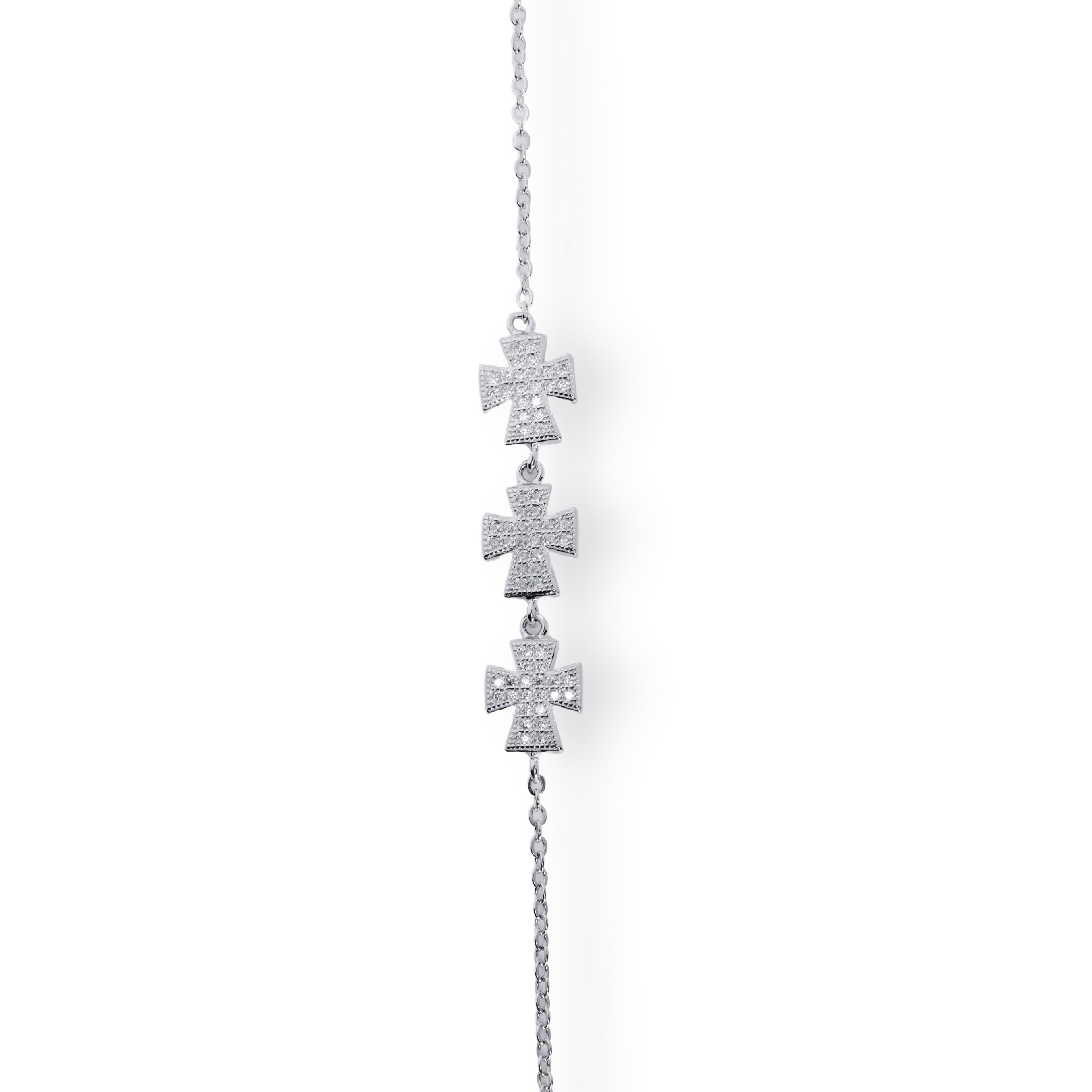 Bratara Cruce Cristal