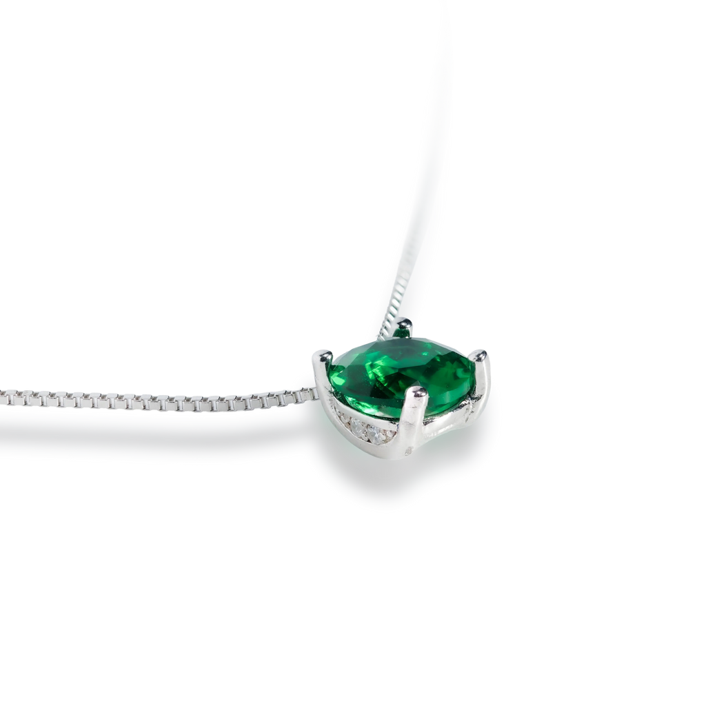 Colier Mystic Crystal Green