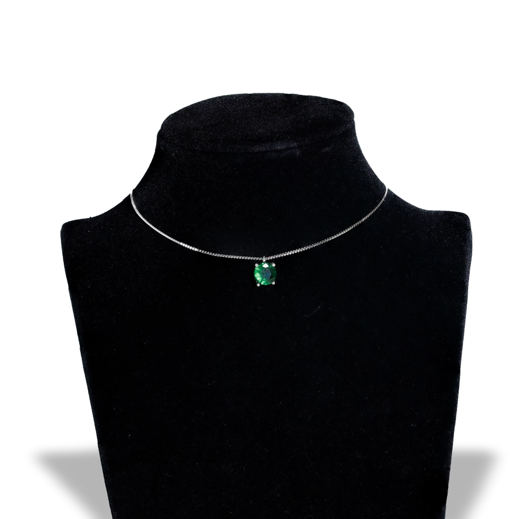 Colier Mystic Crystal Green